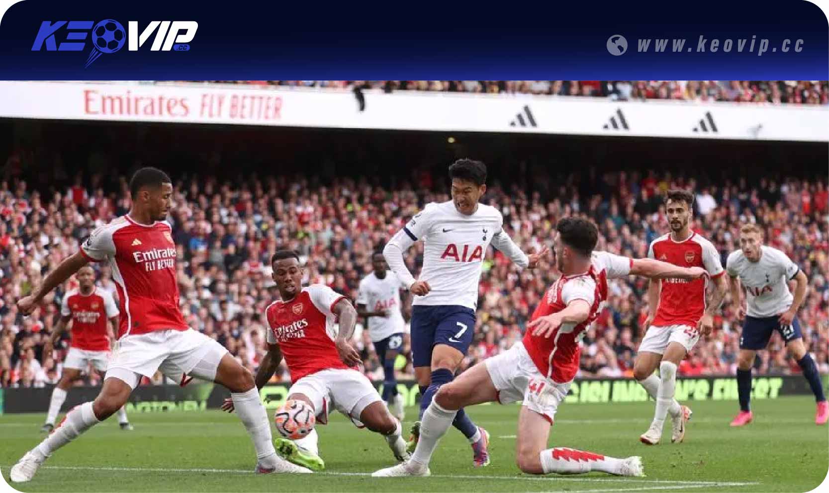 Soi kèo Tài Xỉu Tottenham vs Arsenal (O/U)