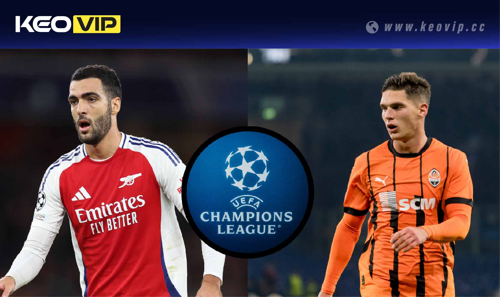 Soi kèo châu Á Arsenal vs Shakhtar Donetsk (Handicap)