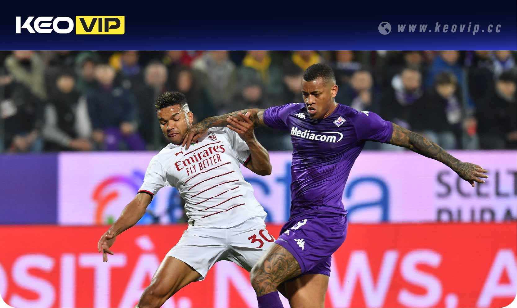 Soi kèo châu Á Fiorentina vs AC Milan (Handicap)