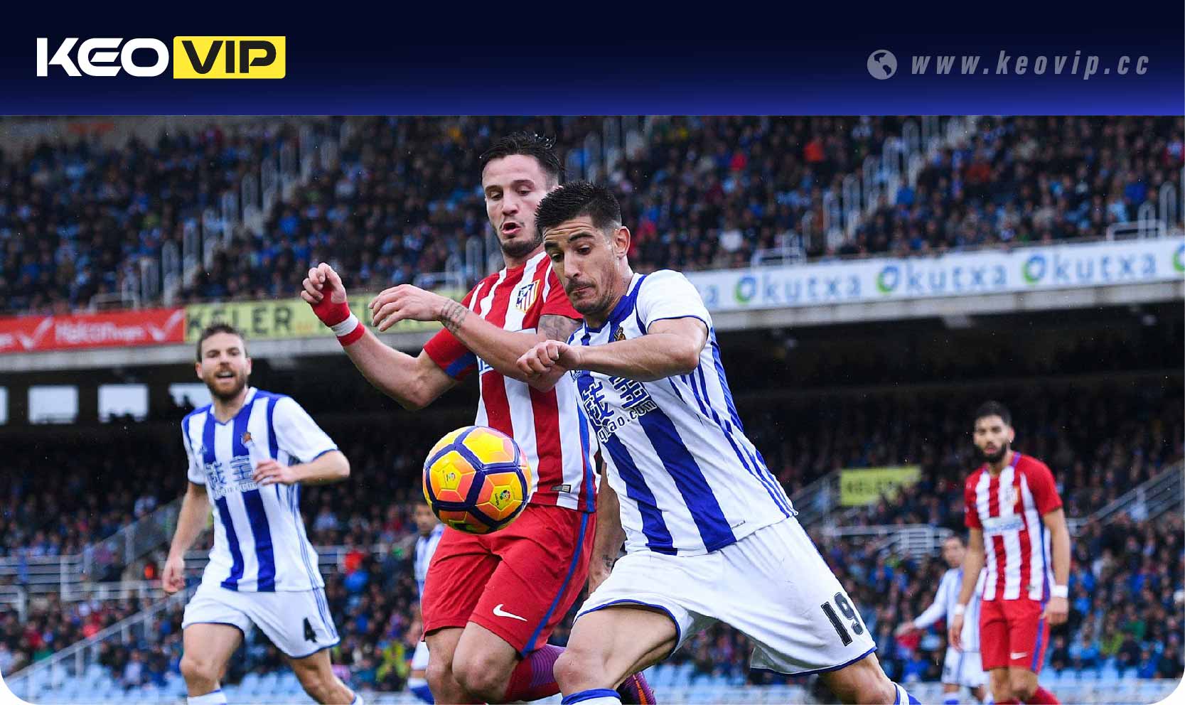 Soi kèo châu Á Real Sociedad vs Atletico Madrid (Handicap)