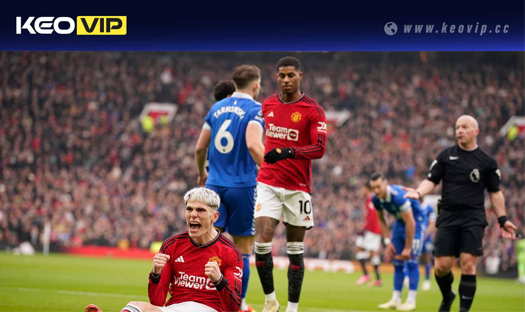 Soi kèo châu Á Man Utd vs Everton (Handicap)