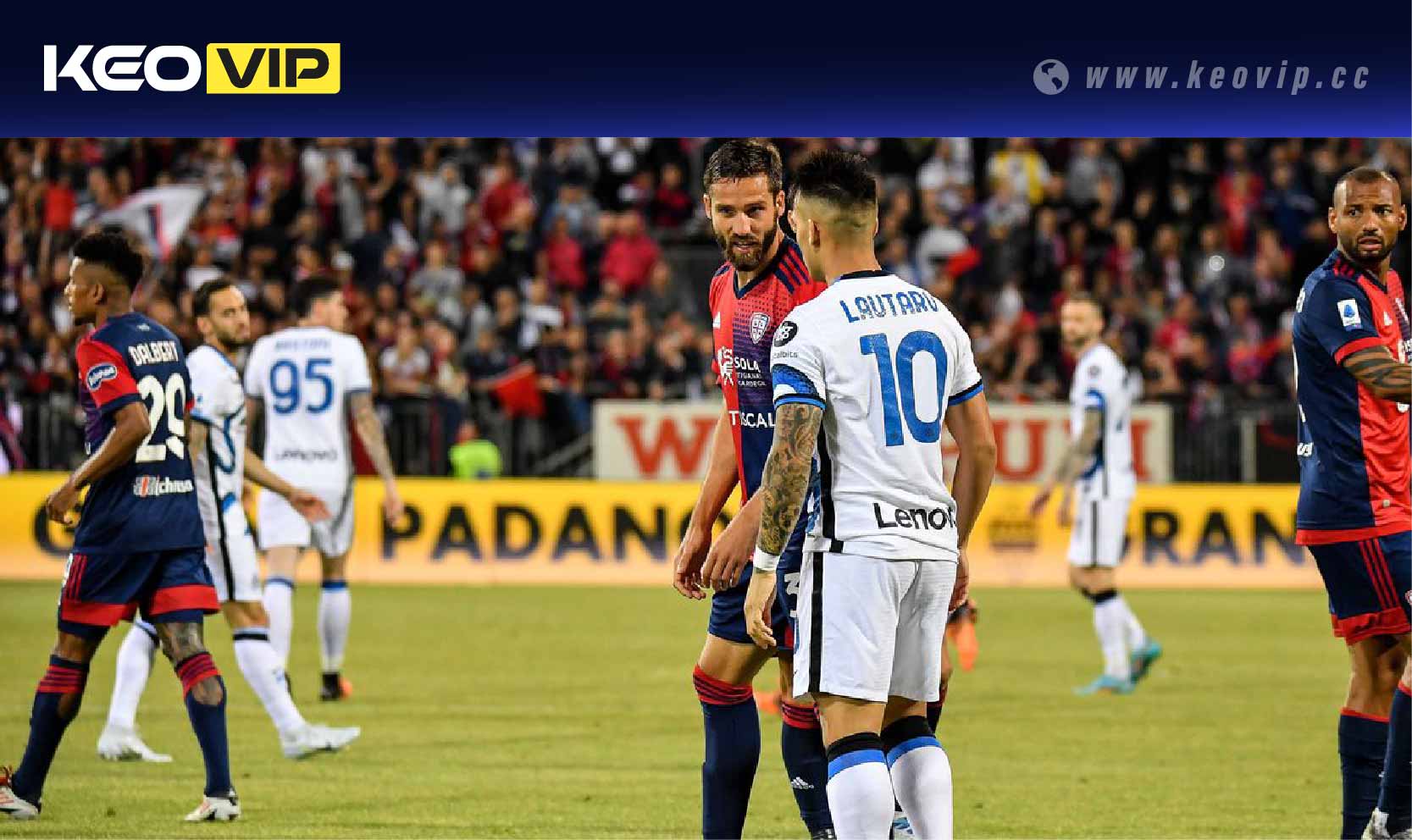 Soi kèo châu Á Cagliari vs Inter Milan (Handicap)