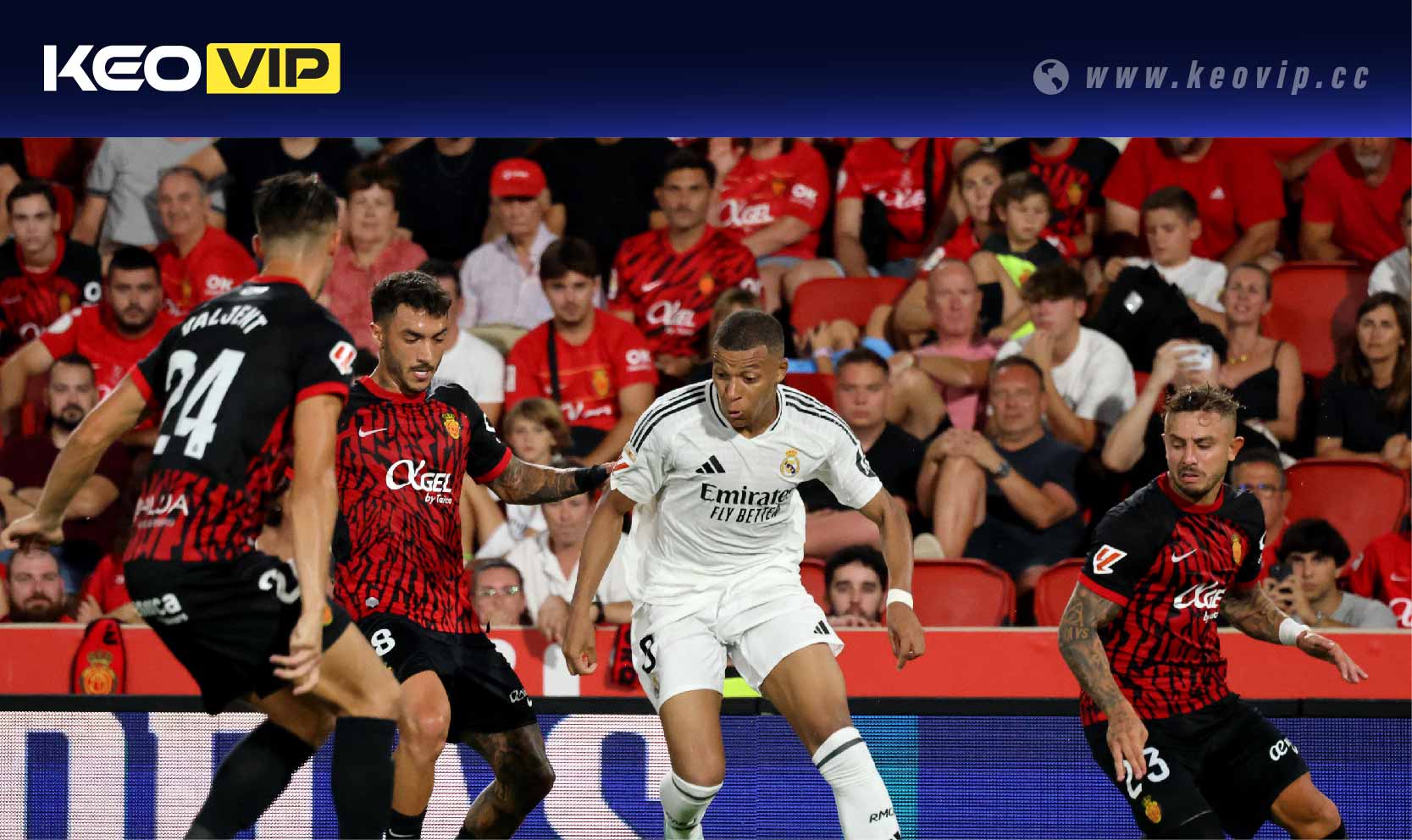 Soi kèo châu Á Real Madrid vs Mallorca (Handicap)